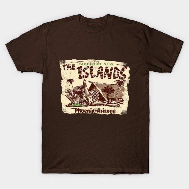 The Islands Vintage Tiki Phoenix Arizona T-Shirt by StudioPM71